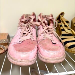 Digital pink air Jordan’s